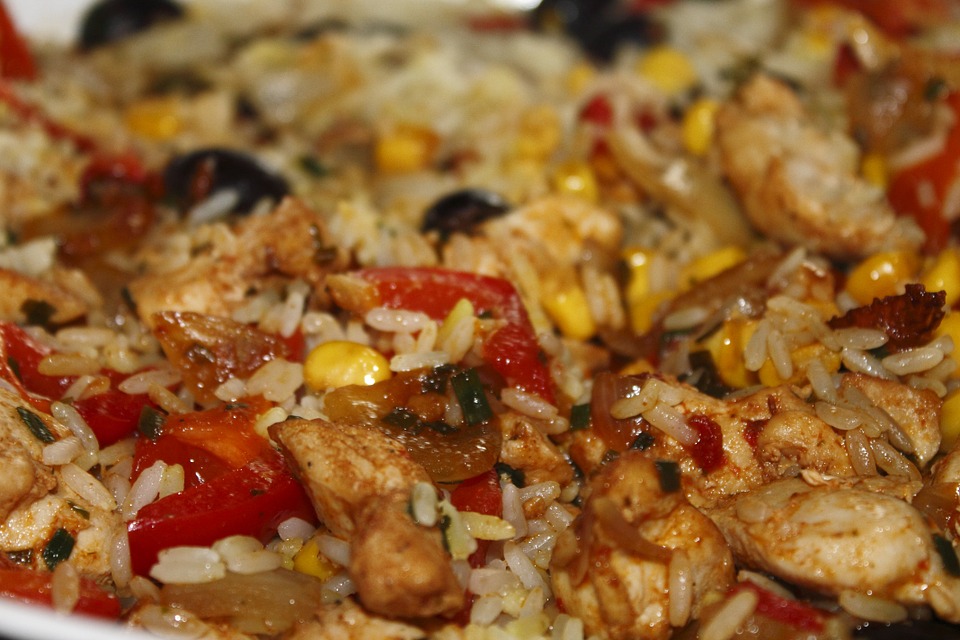 Chicken and Rice with Black Beans