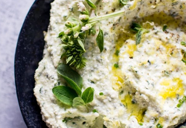 Whipped Feta With Herbs