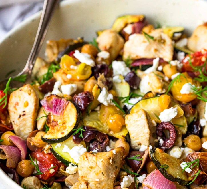 Greek Chicken Bake